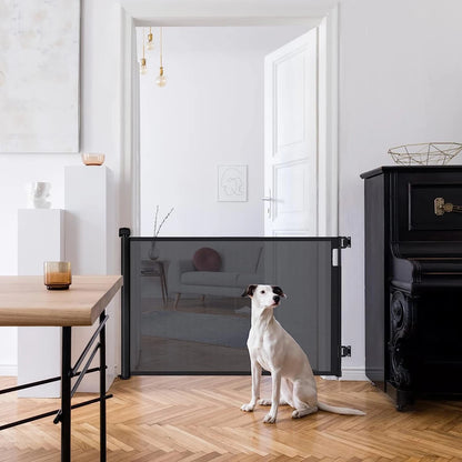 حاجز حماية الأطفال الشبكي القابل للسحب - 150 × 86 سم